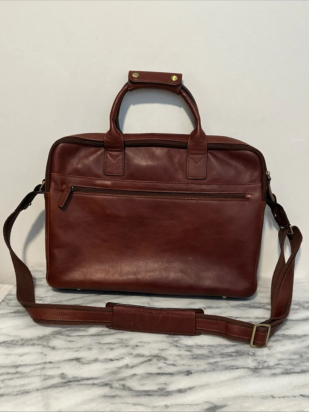 N/A brown leather